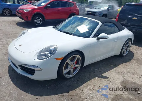 2014 Porsche 911 Carrera S из США, поврежденный, VIN WP0CB2A97ES154099